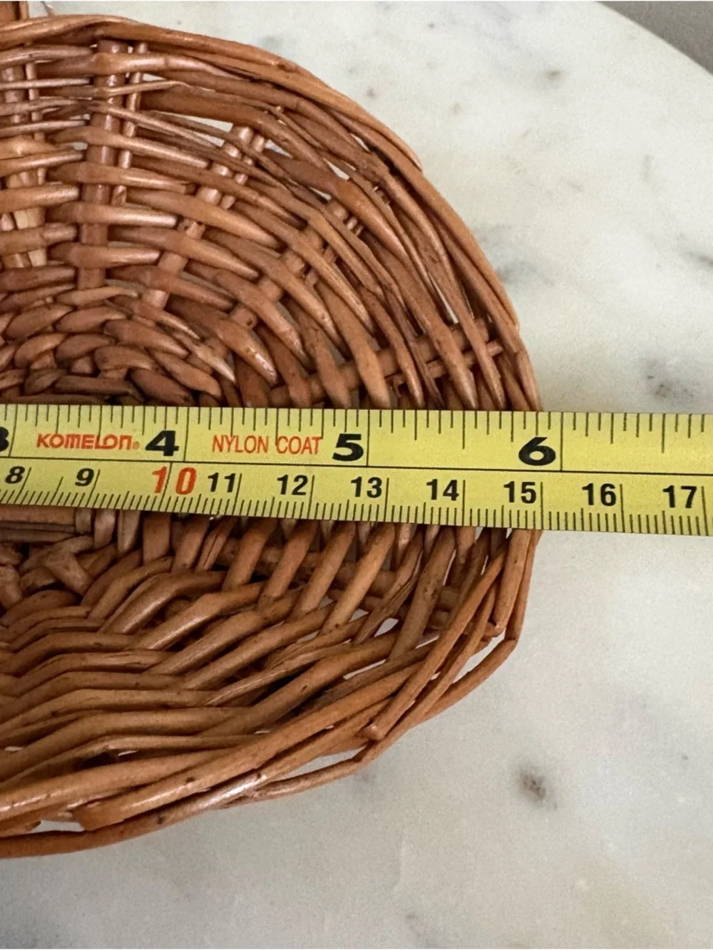 NEW Vintage Small Decorative Basket Cottagecore Farmhouse Country Traditional - Picture 9 of 12
